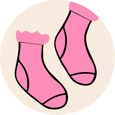 Festive Socks for Babies