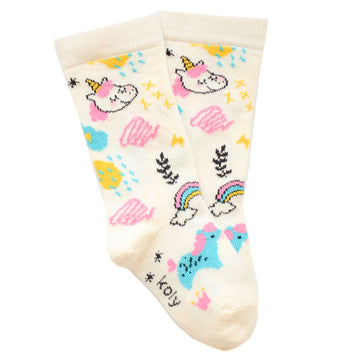 Knee Socks with Unicorn