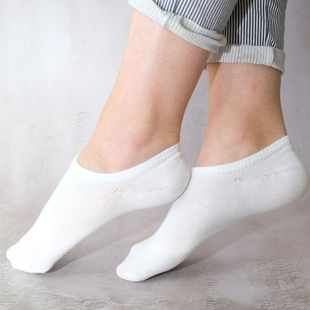 Basic White Short Ankle Socks