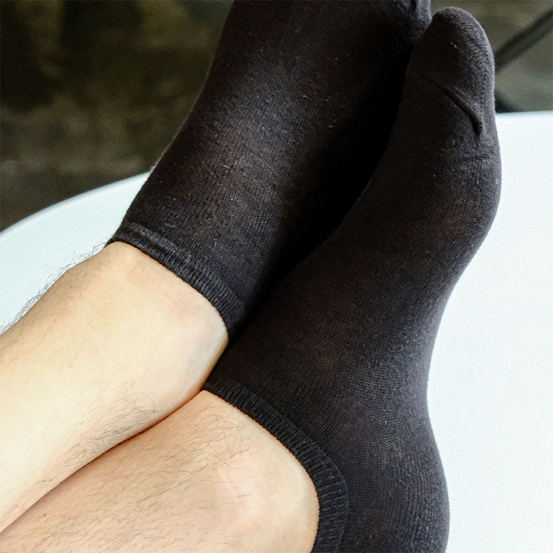 Basic Black Short Ankle Socks