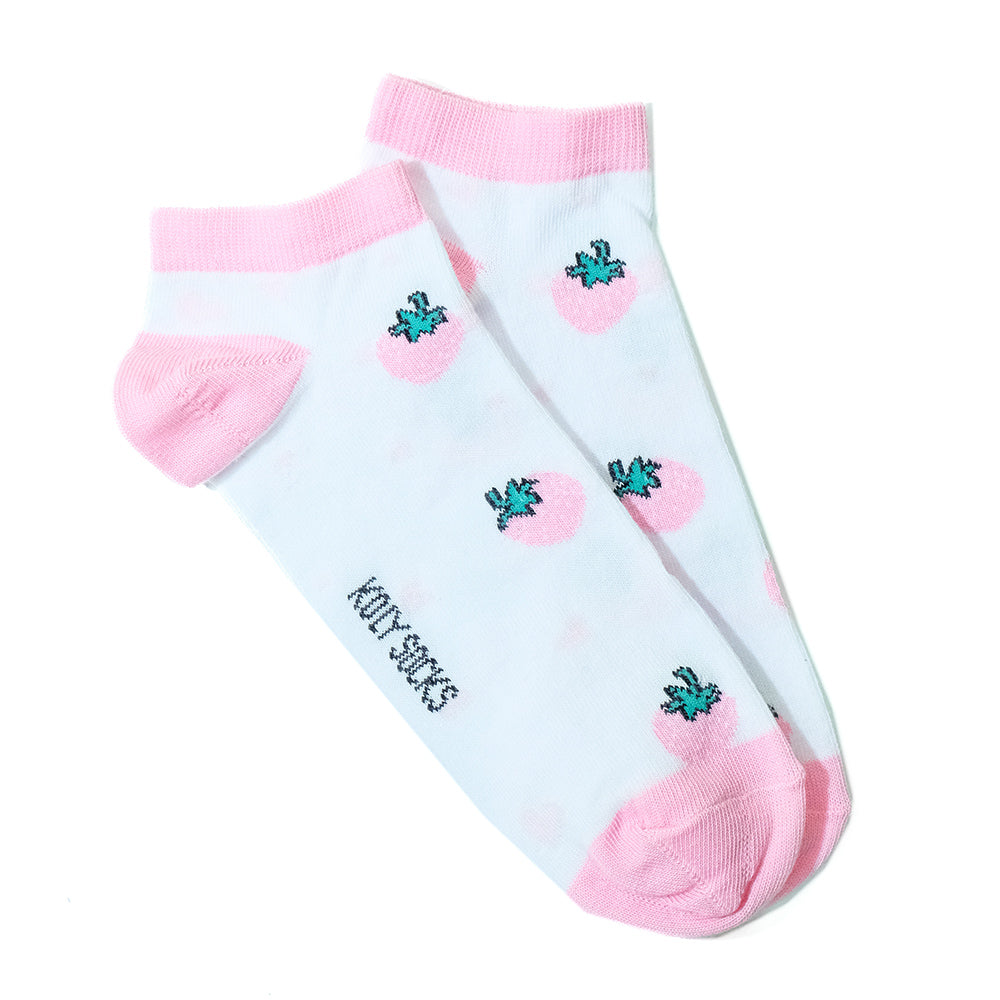 Strawberry ankle socks