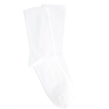Plain White Socks Women