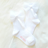 Formal Socks M3 Tulle bow with Satin ribbon