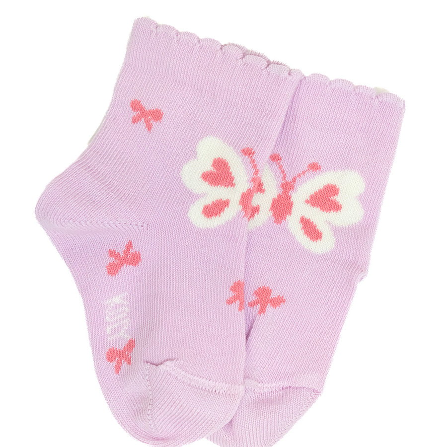 Socks with adorable Butterfly