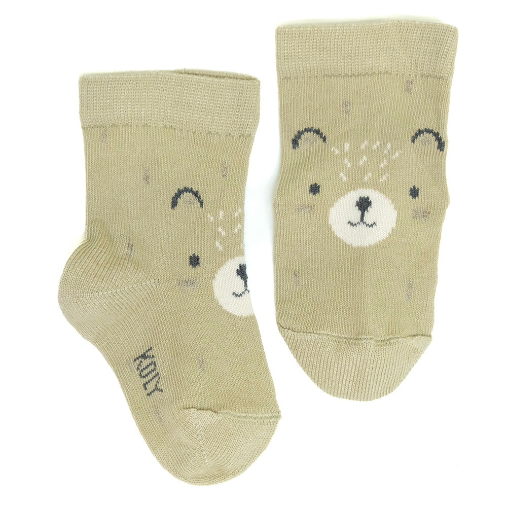 Camouflaged Bear Socks
