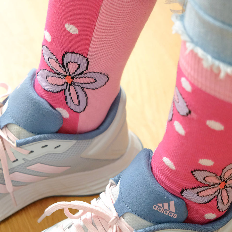 Flower Dots Socks