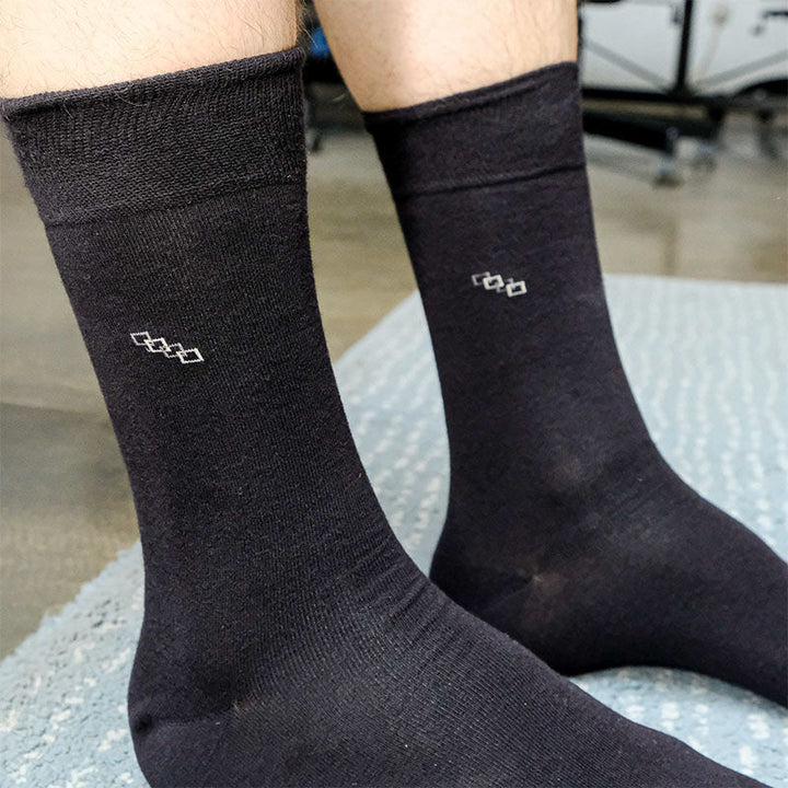 Elegant Squares Model 404 Men Socks